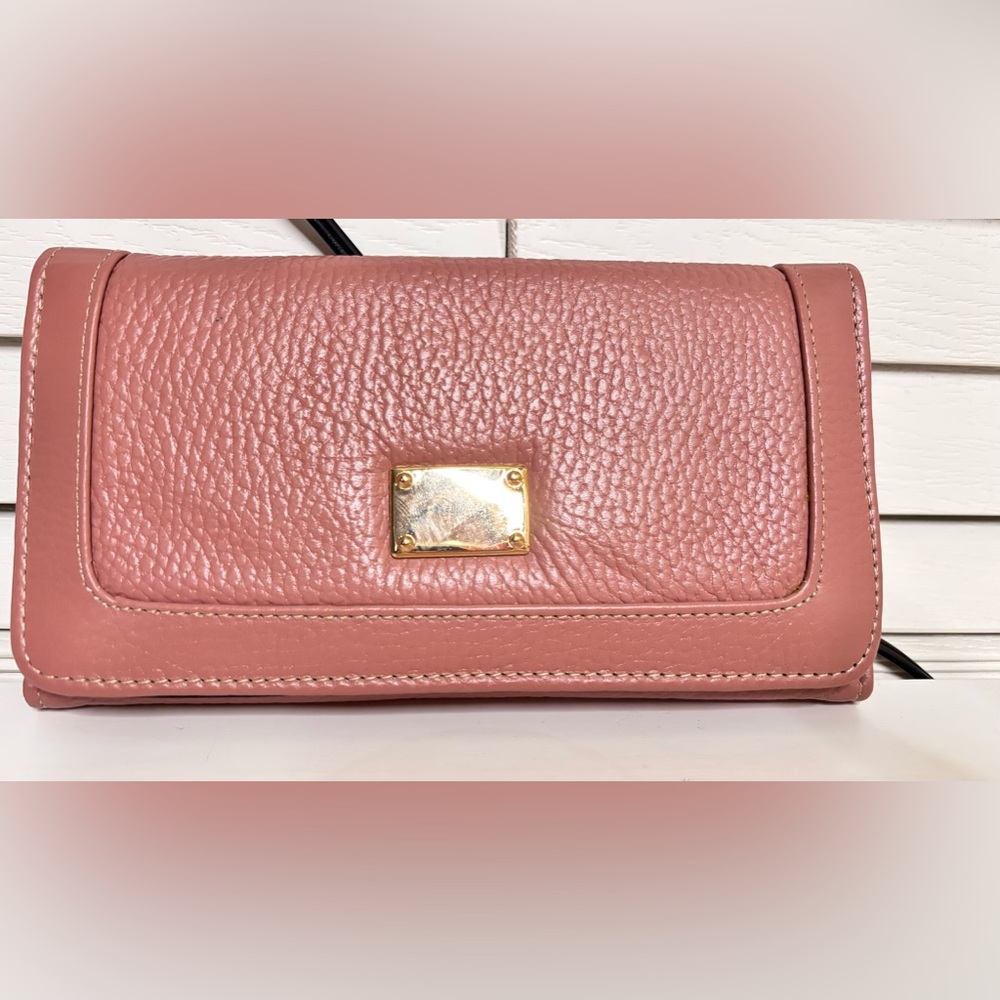 Mexican Leather Rose Gold Woman’s Wallet